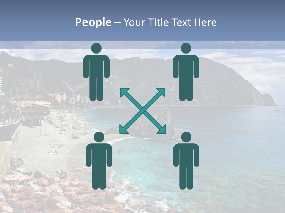 Vacation Landscape Tourism PowerPoint Template