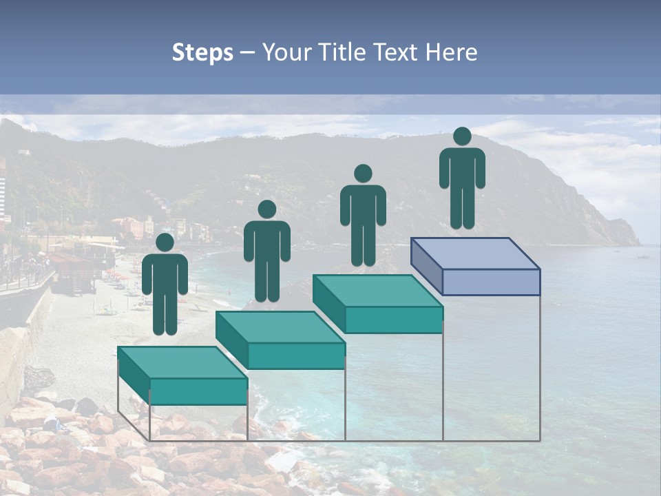 Vacation Landscape Tourism PowerPoint Template