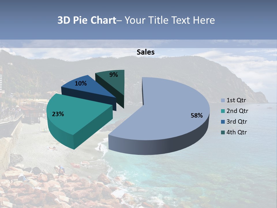 Vacation Landscape Tourism PowerPoint Template