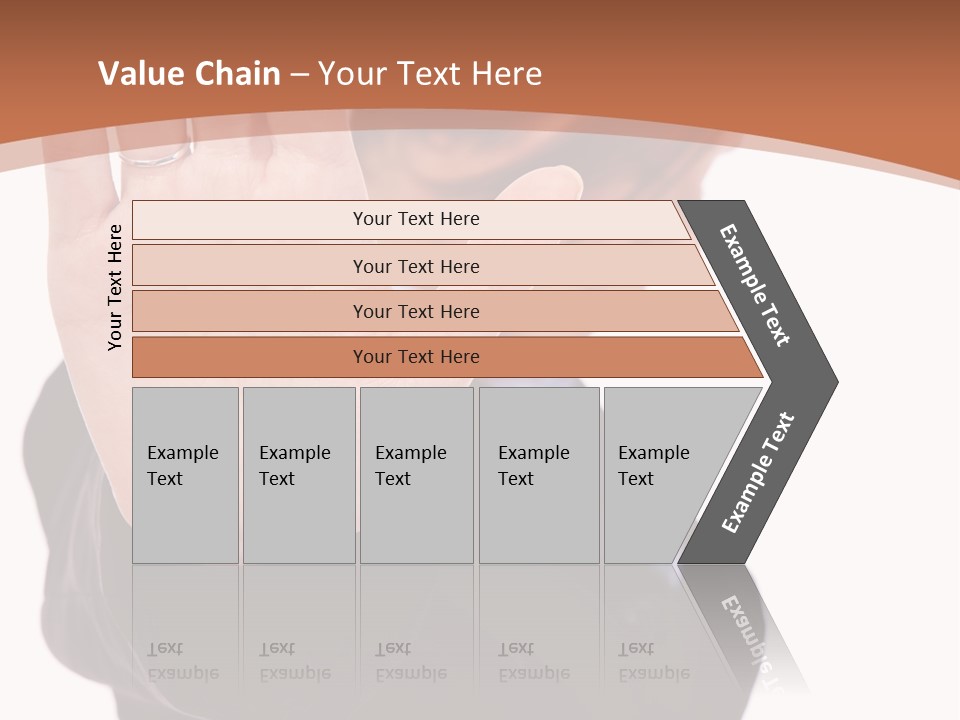 Deny Office Worker PowerPoint Template