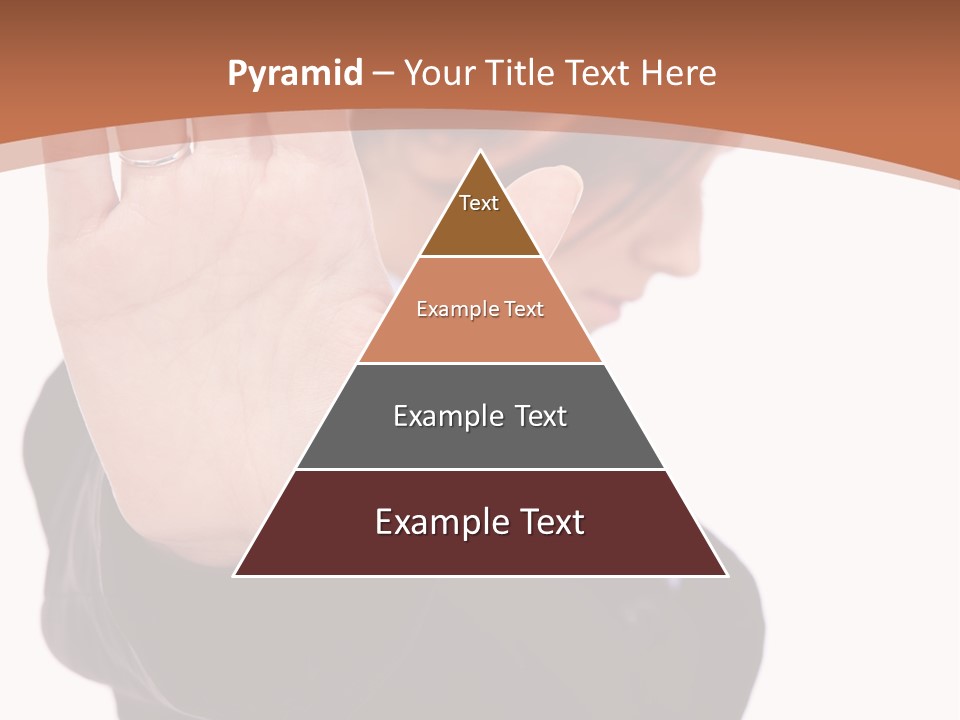 Deny Office Worker PowerPoint Template