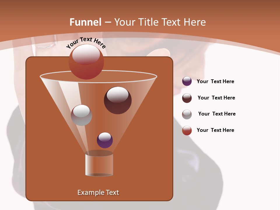 Deny Office Worker PowerPoint Template