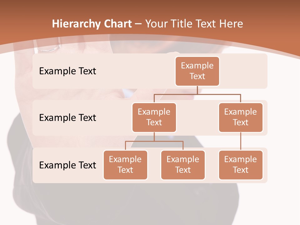 Deny Office Worker PowerPoint Template