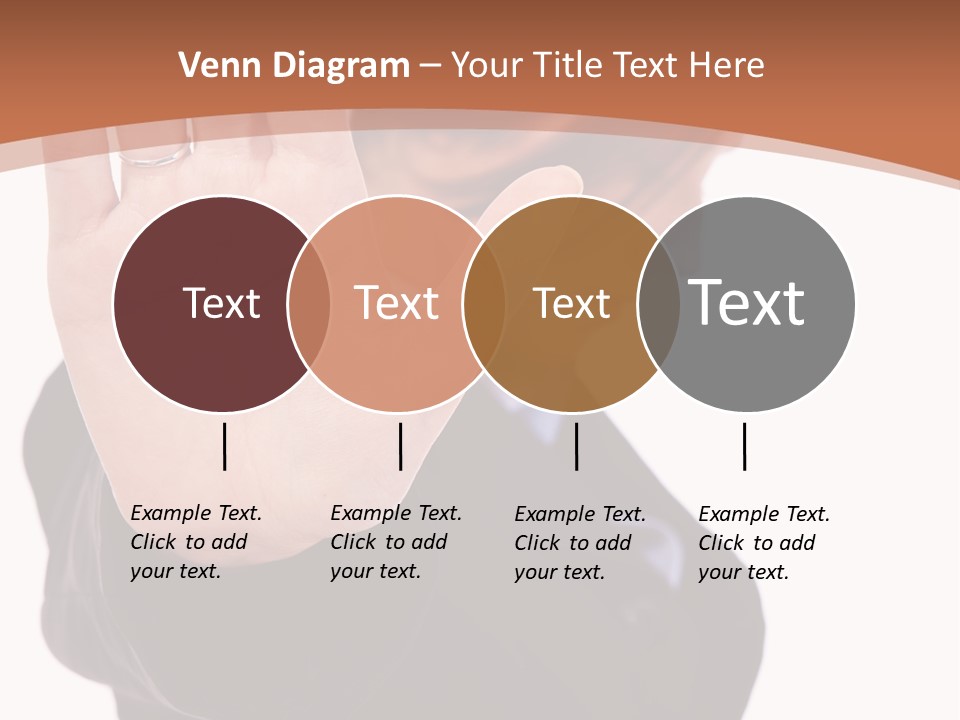 Deny Office Worker PowerPoint Template