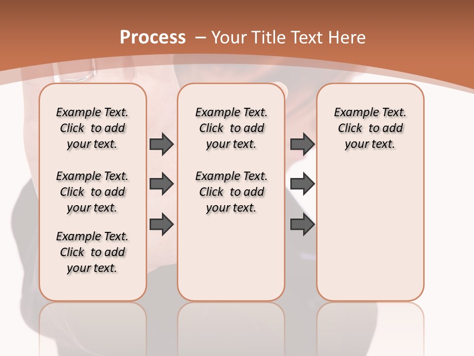 Deny Office Worker PowerPoint Template