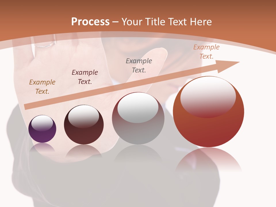 Deny Office Worker PowerPoint Template