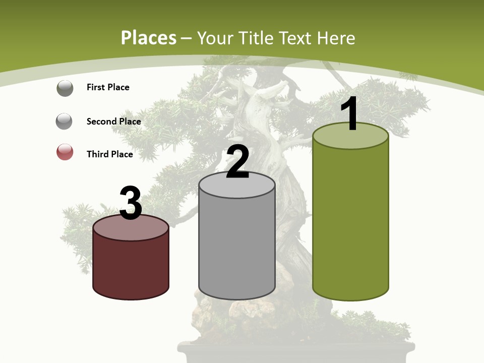 Background Plant Overlay PowerPoint Template