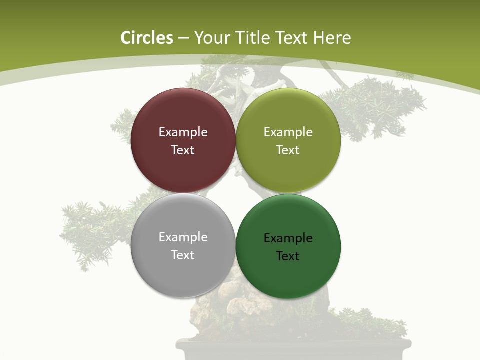 Background Plant Overlay PowerPoint Template