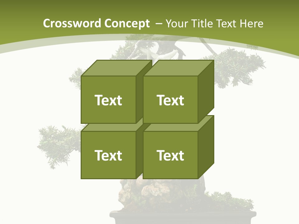 Background Plant Overlay PowerPoint Template