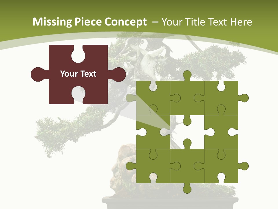 Background Plant Overlay PowerPoint Template