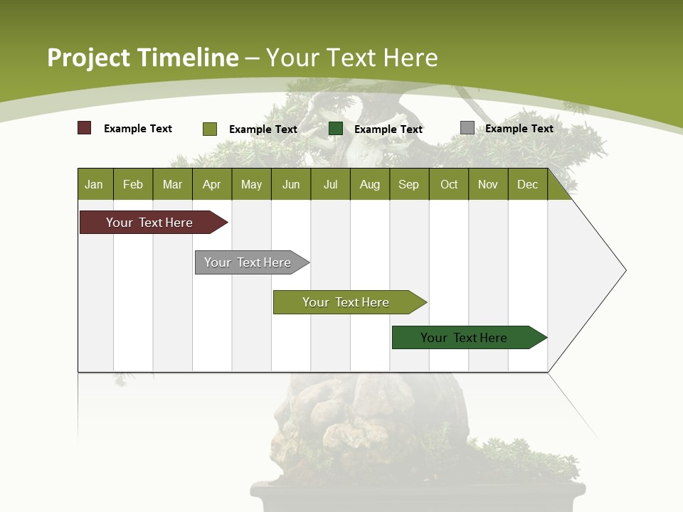 Background Plant Overlay PowerPoint Template