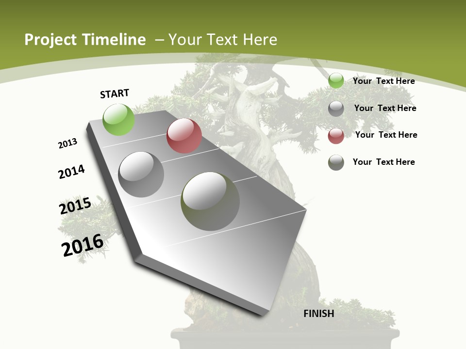 Background Plant Overlay PowerPoint Template