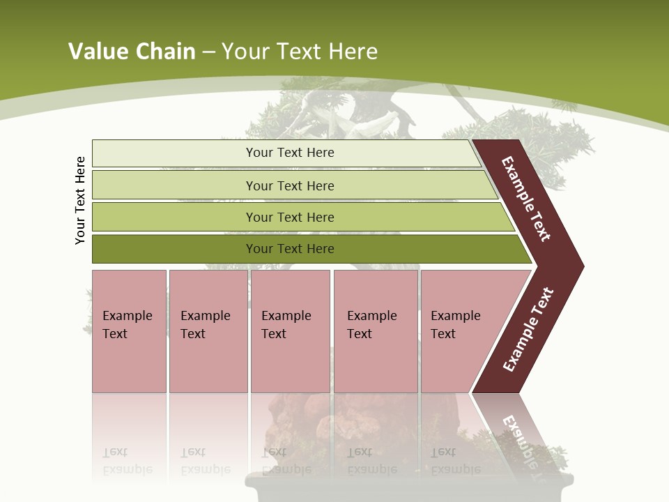 Background Plant Overlay PowerPoint Template