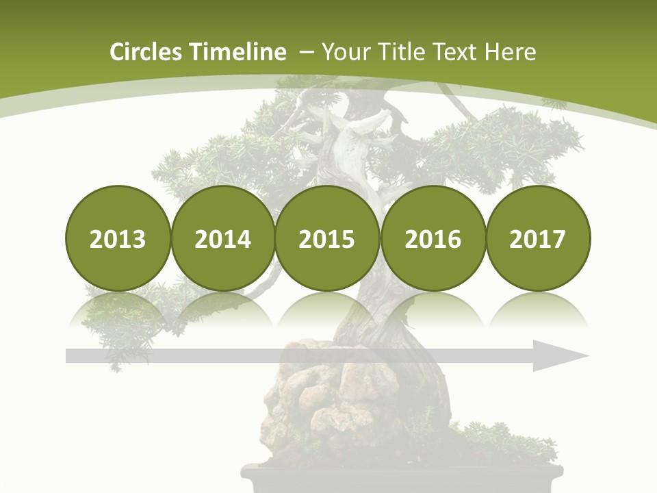 Background Plant Overlay PowerPoint Template