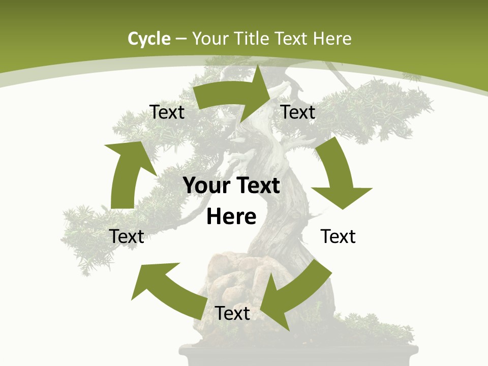 Background Plant Overlay PowerPoint Template