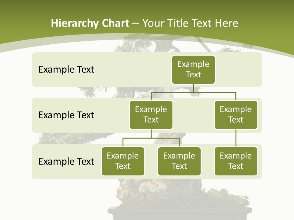 Background Plant Overlay PowerPoint Template