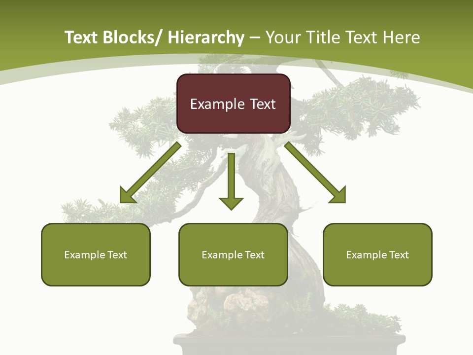 Background Plant Overlay PowerPoint Template