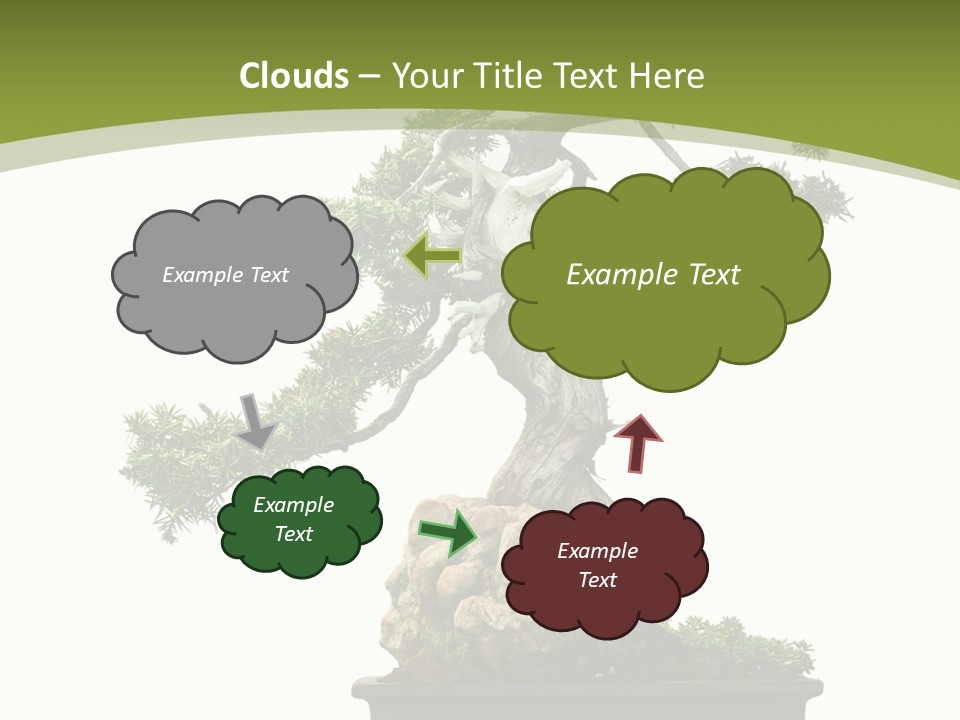 Background Plant Overlay PowerPoint Template