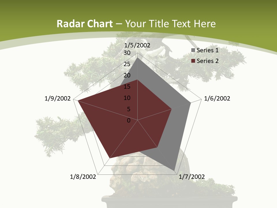 Background Plant Overlay PowerPoint Template