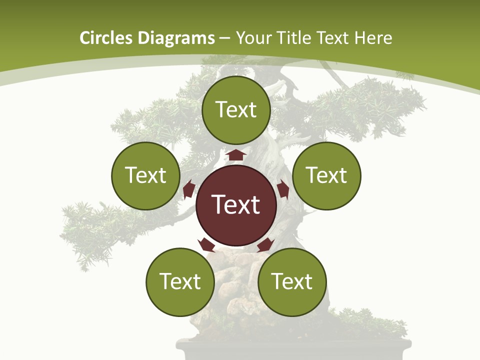 Background Plant Overlay PowerPoint Template