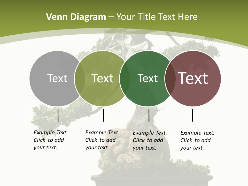 Background Plant Overlay PowerPoint Template
