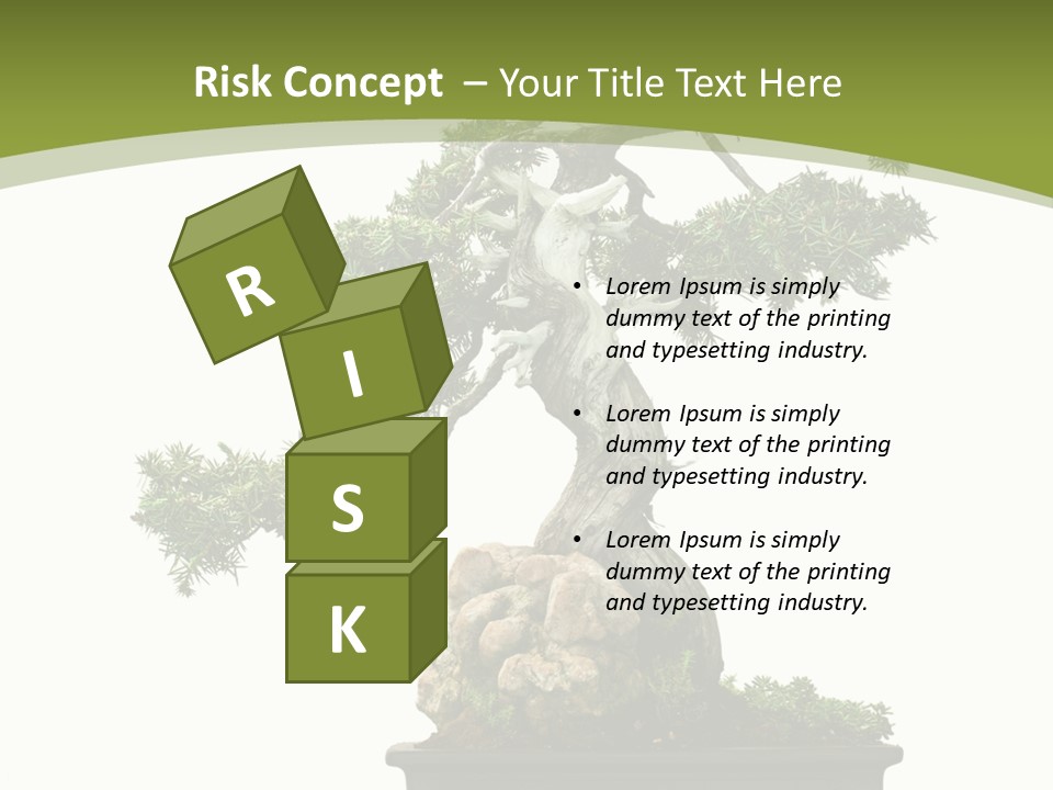 Background Plant Overlay PowerPoint Template