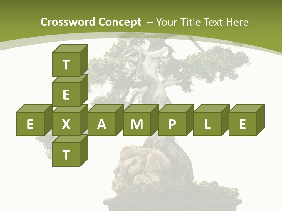 Background Plant Overlay PowerPoint Template