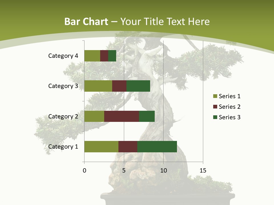 Background Plant Overlay PowerPoint Template