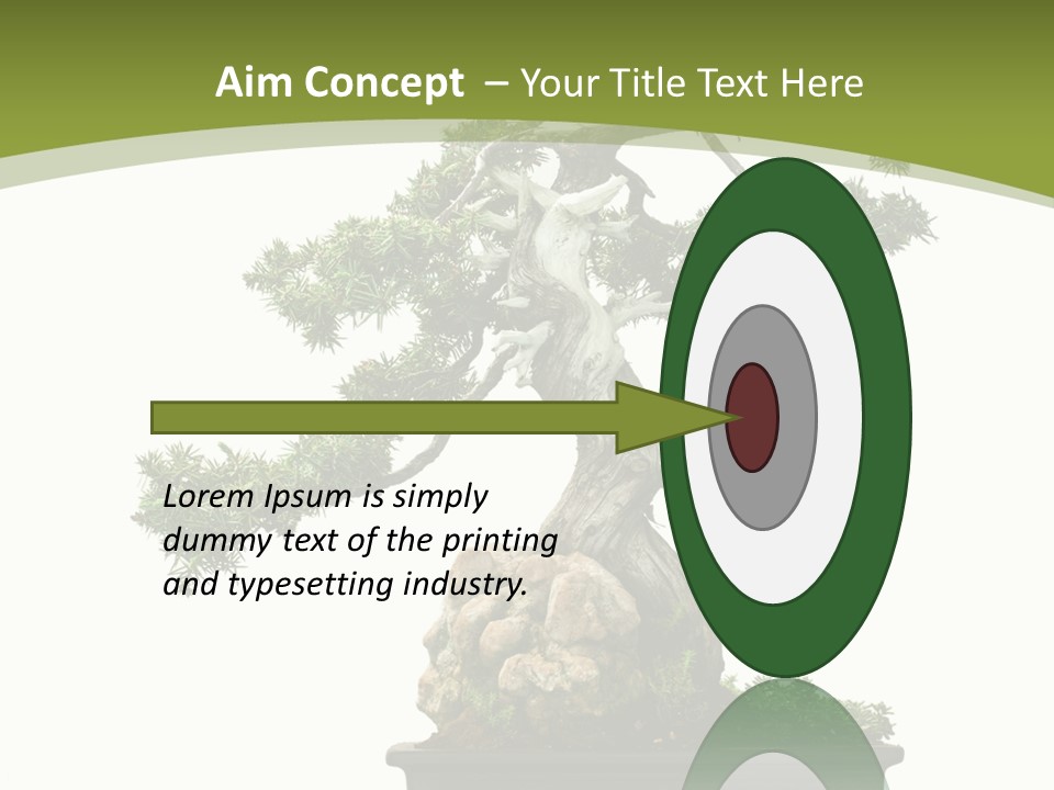 Background Plant Overlay PowerPoint Template