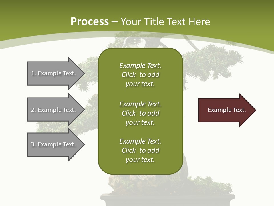 Background Plant Overlay PowerPoint Template