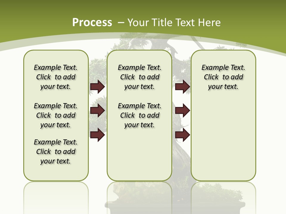 Background Plant Overlay PowerPoint Template