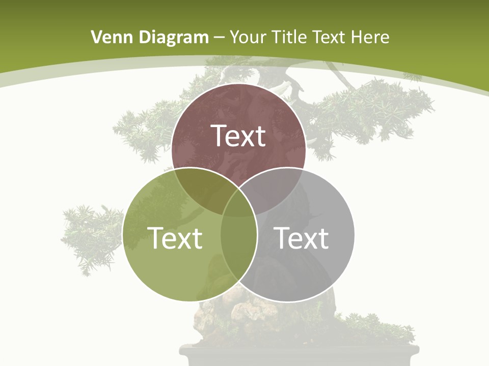 Background Plant Overlay PowerPoint Template