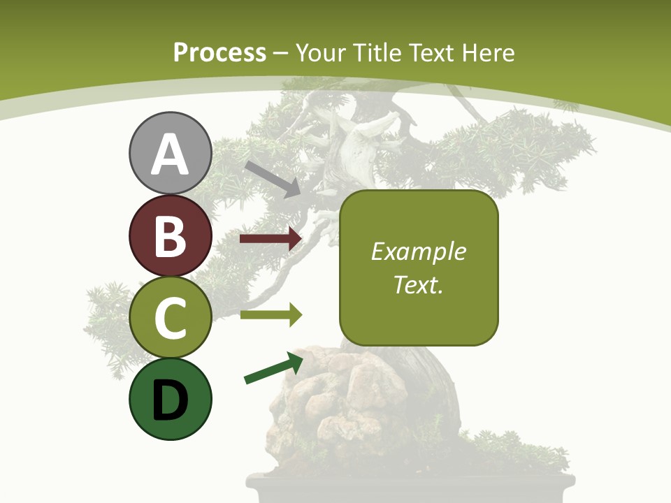 Background Plant Overlay PowerPoint Template