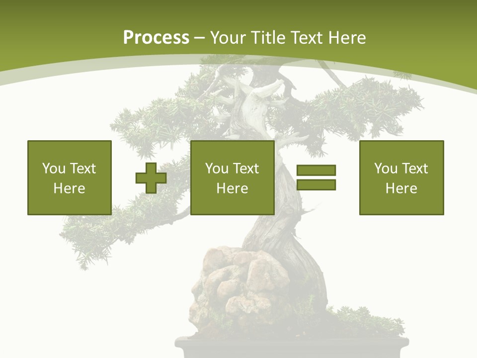Background Plant Overlay PowerPoint Template