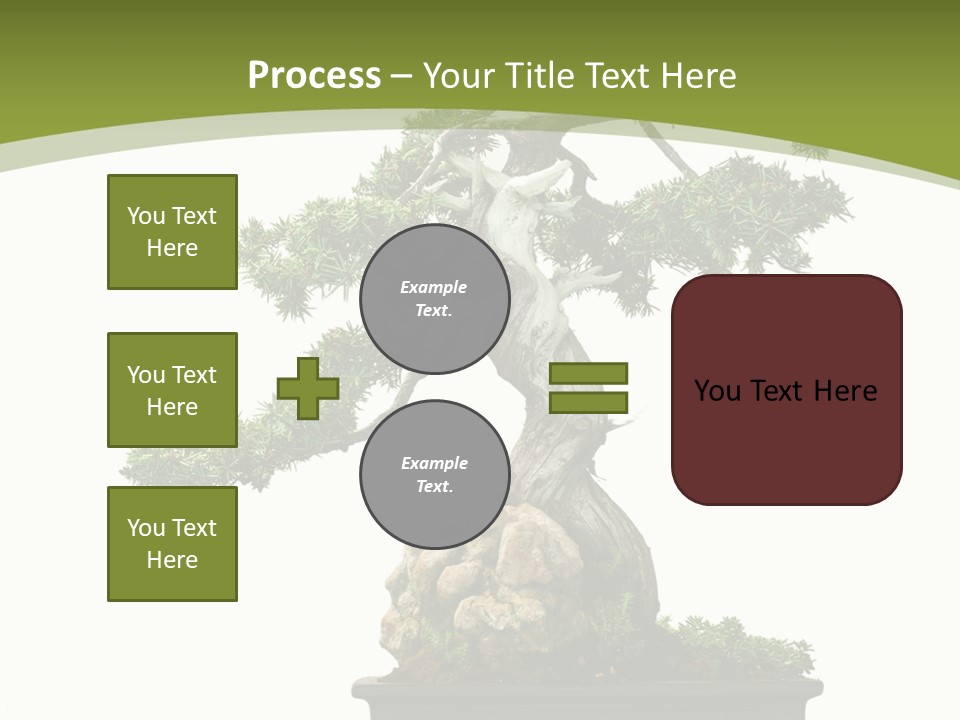 Background Plant Overlay PowerPoint Template