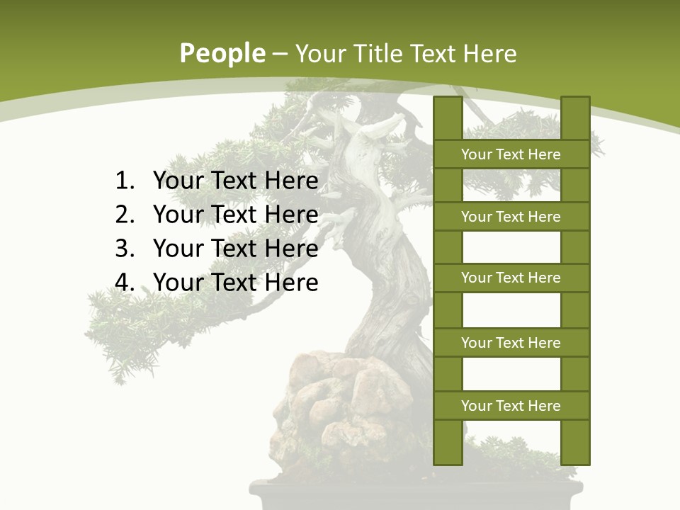 Background Plant Overlay PowerPoint Template