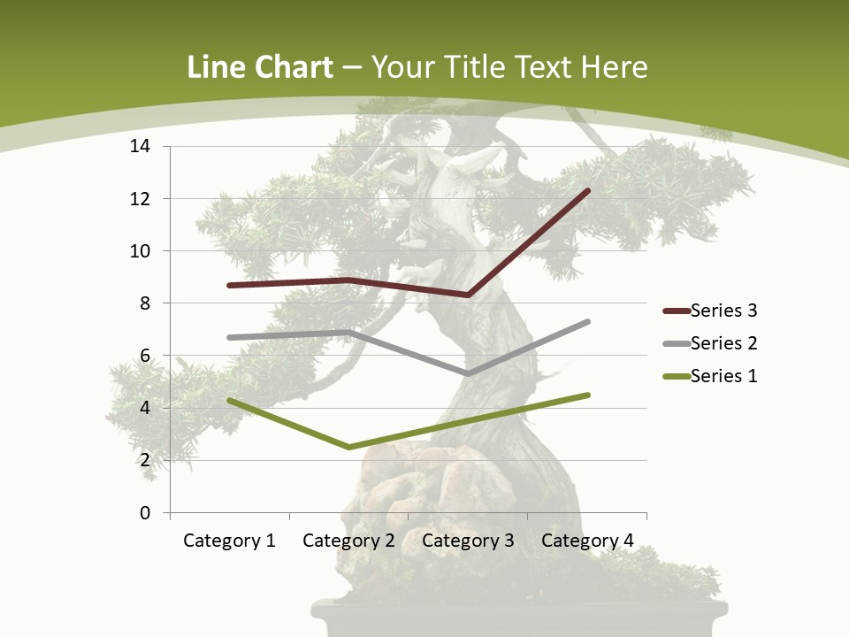 Background Plant Overlay PowerPoint Template