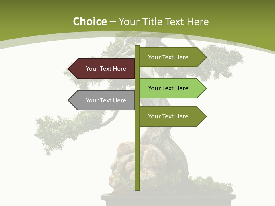Background Plant Overlay PowerPoint Template