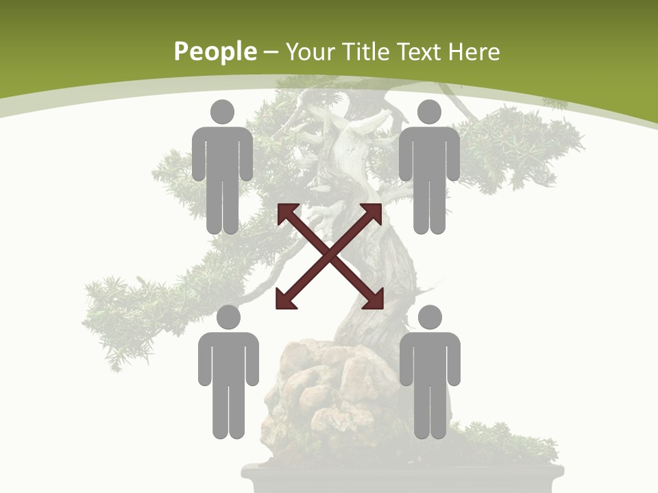 Background Plant Overlay PowerPoint Template