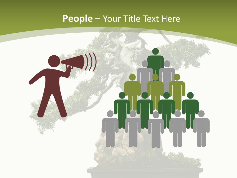 Background Plant Overlay PowerPoint Template