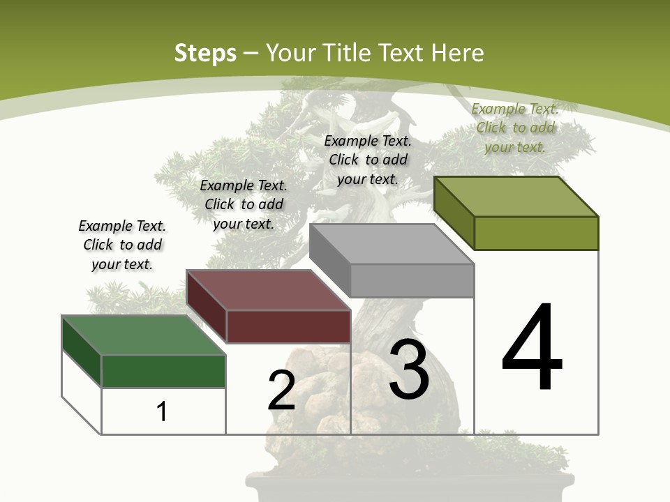 Background Plant Overlay PowerPoint Template