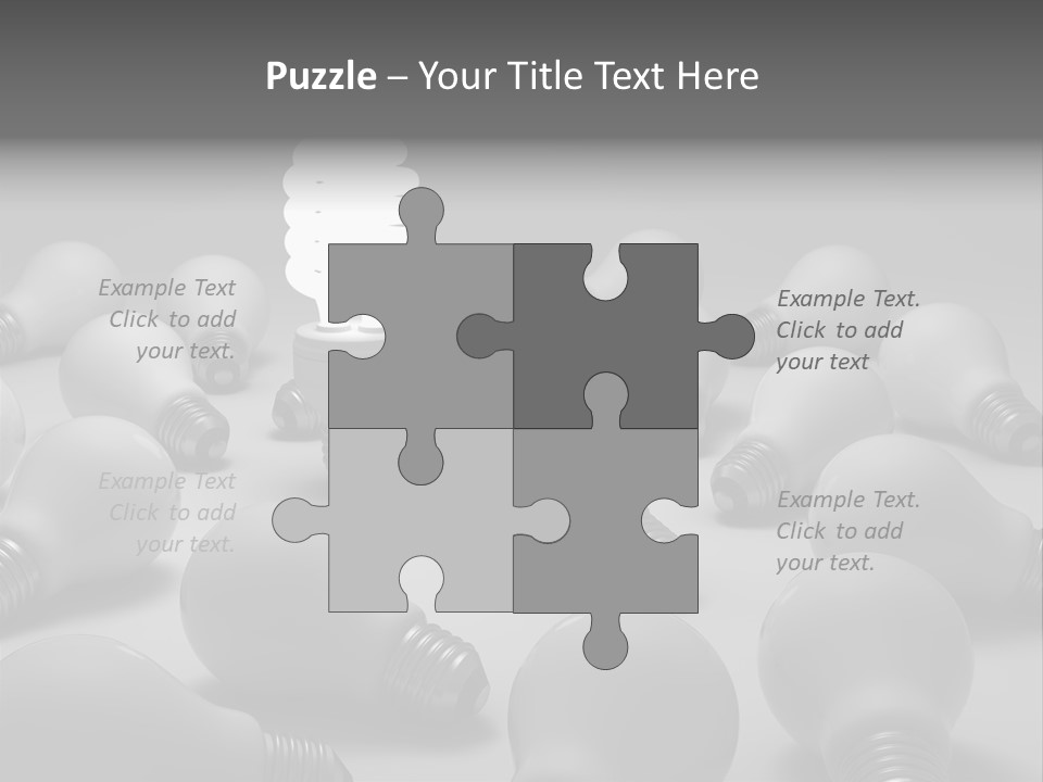 Bright Technology Electric PowerPoint Template