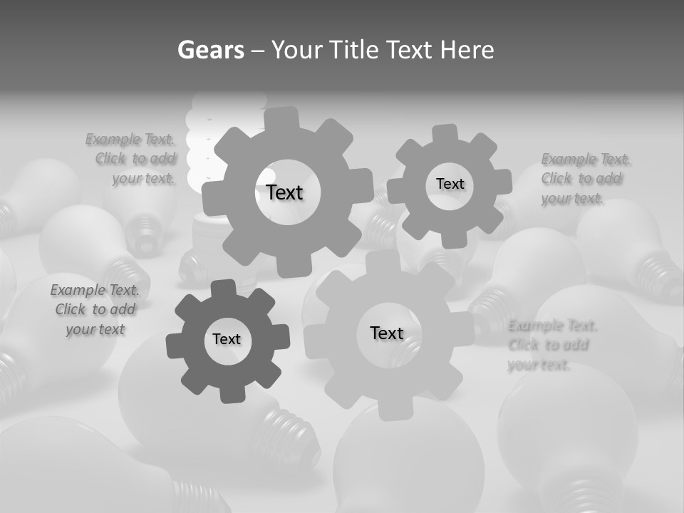 Bright Technology Electric PowerPoint Template