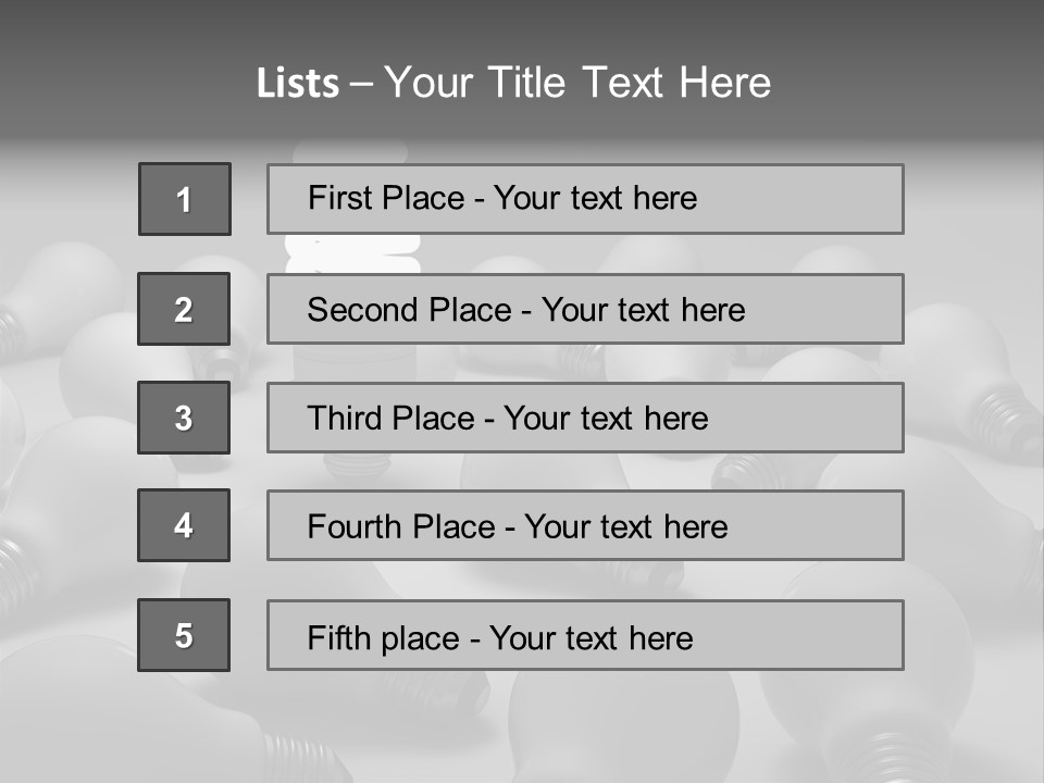 Bright Technology Electric PowerPoint Template