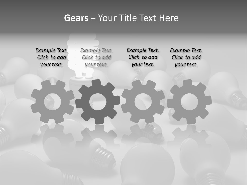 Bright Technology Electric PowerPoint Template