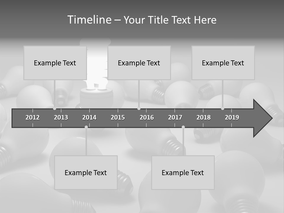 Bright Technology Electric PowerPoint Template
