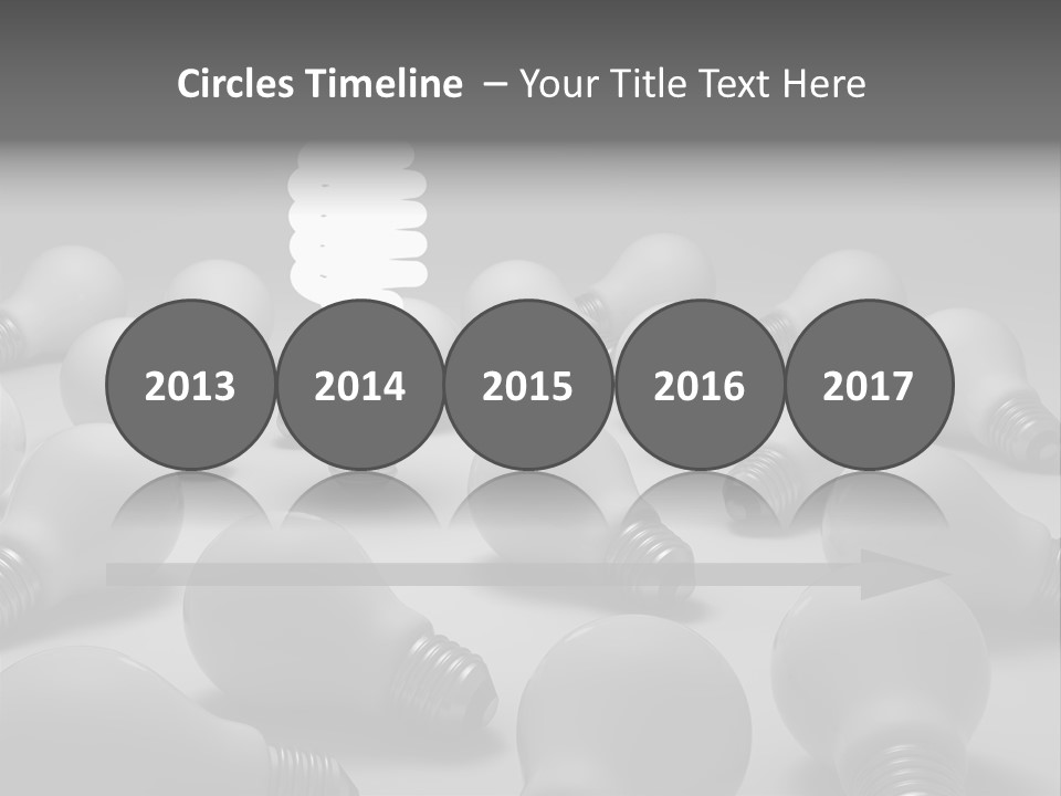 Bright Technology Electric PowerPoint Template