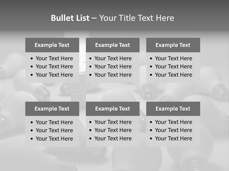 Bright Technology Electric PowerPoint Template