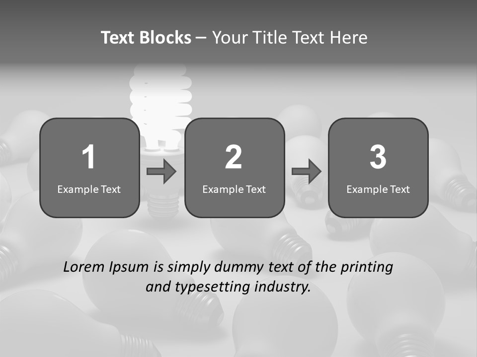 Bright Technology Electric PowerPoint Template