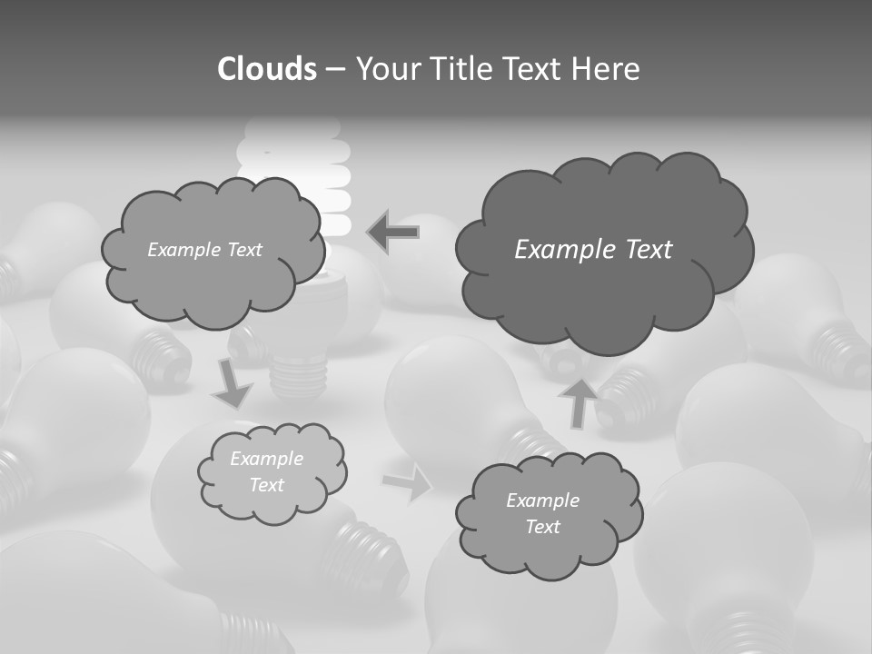 Bright Technology Electric PowerPoint Template